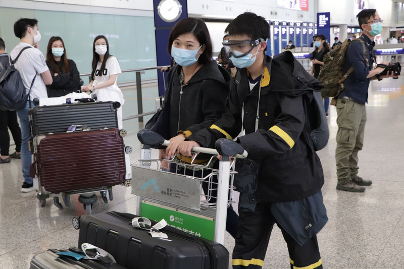 香港武漢肺炎新增16患者 多數從海外輸入。(中央社)
