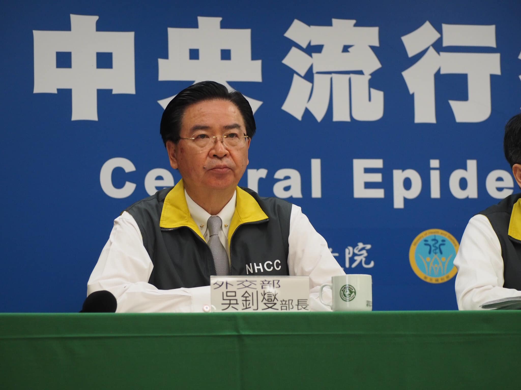 外交部長吳釗燮。（蕭照平攝）