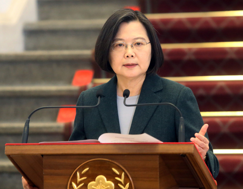 總統：目前無須緊急命令 若衝擊擴大視需要決定。(圖：中央社)