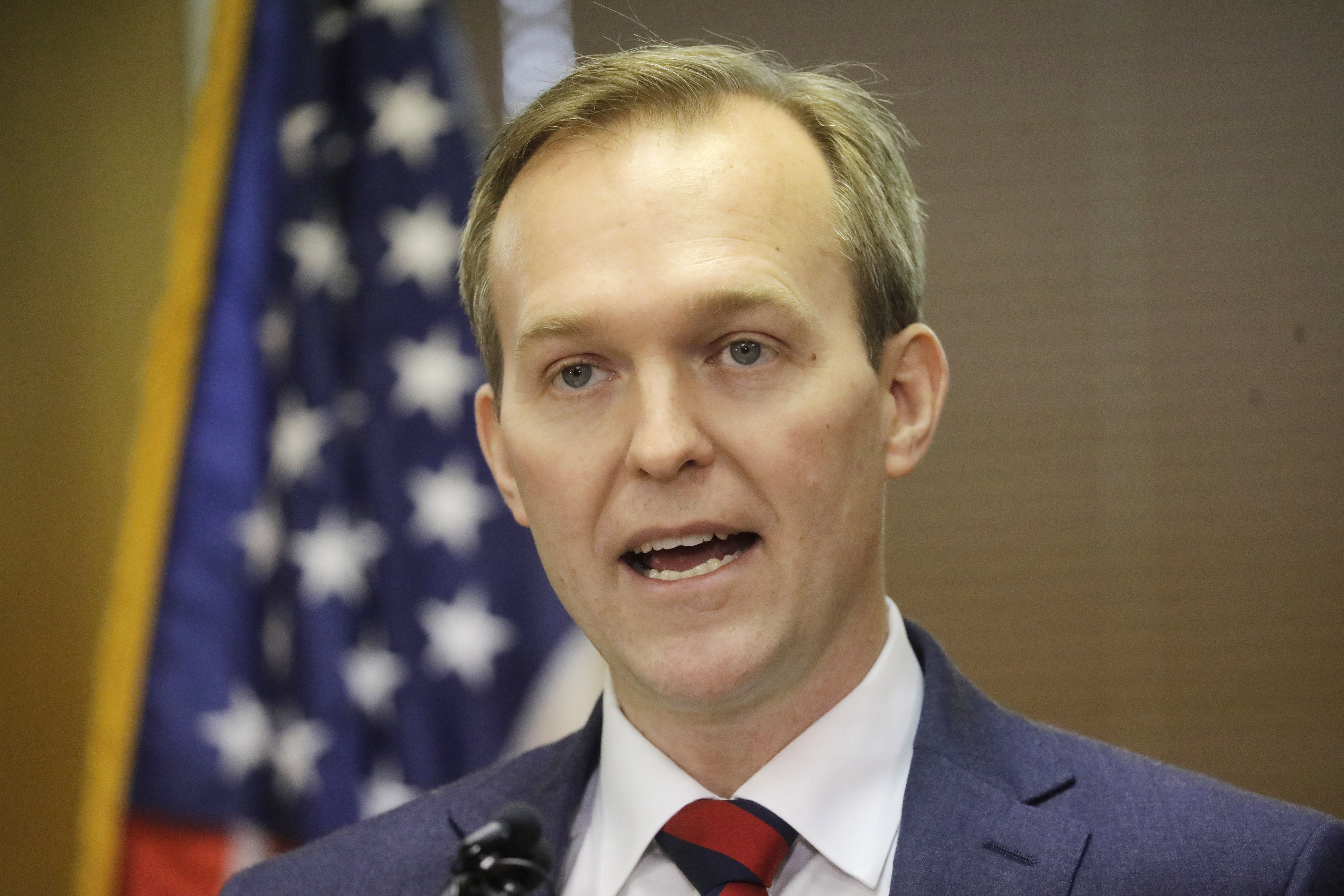 美國民主黨籍眾議員麥克亞當斯(Ben McAdams) (美聯社/達志影像)