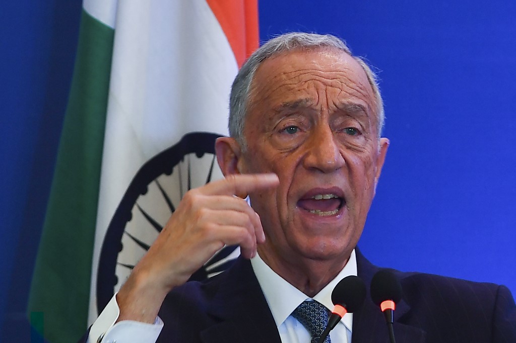 葡萄牙總統德索沙(Marcelo Rebelo de Sousa) (AFP)