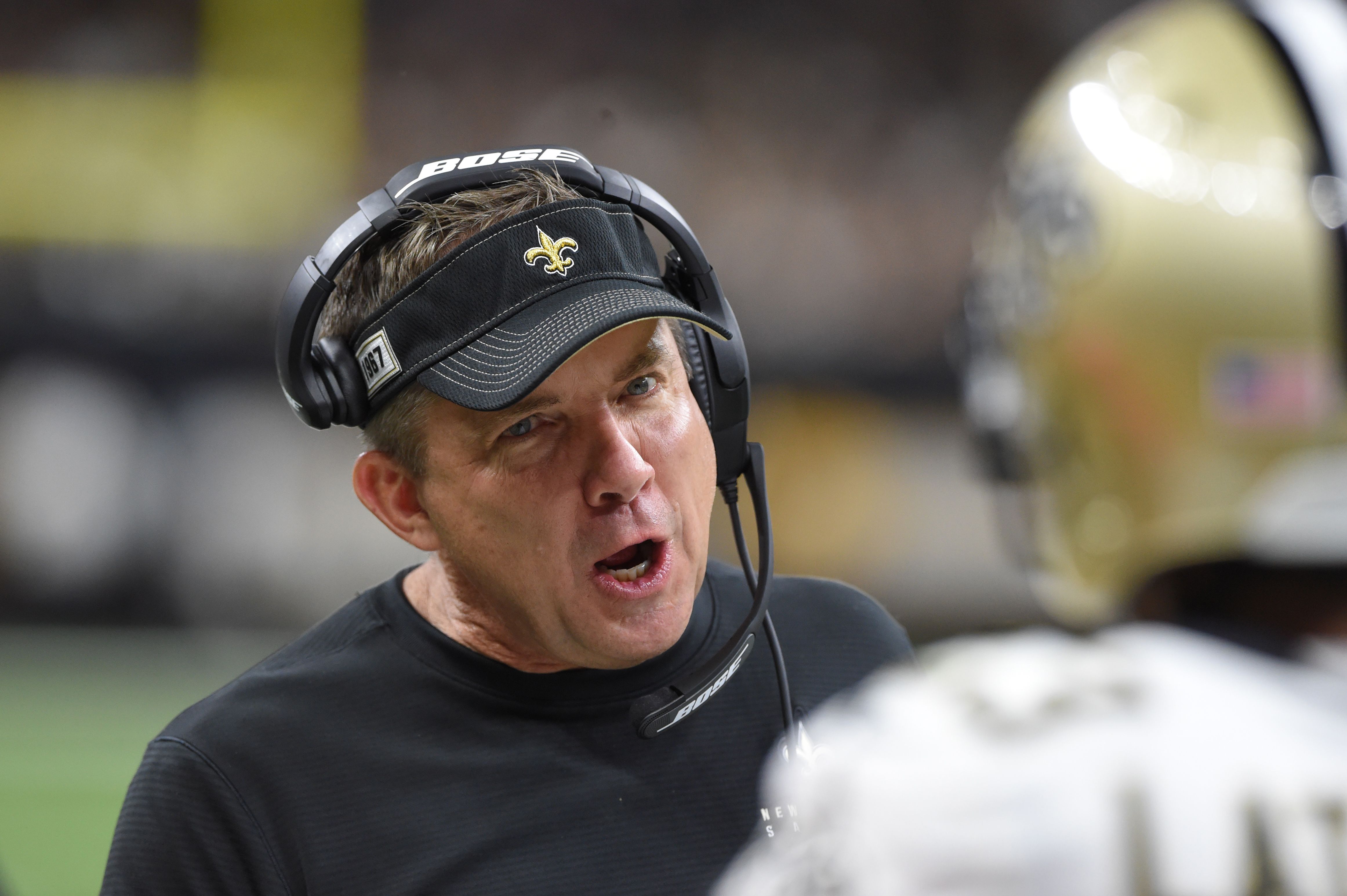 職業美式足球NFL紐奧良聖徒(Saints)教頭裴頓(Sean Payton) (路透社/達志影像)