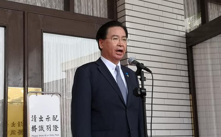 外交部長吳釗燮（劉玉秋攝）