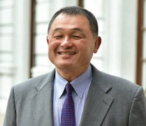 日本奧會主席山下泰裕。(圖取自推特)