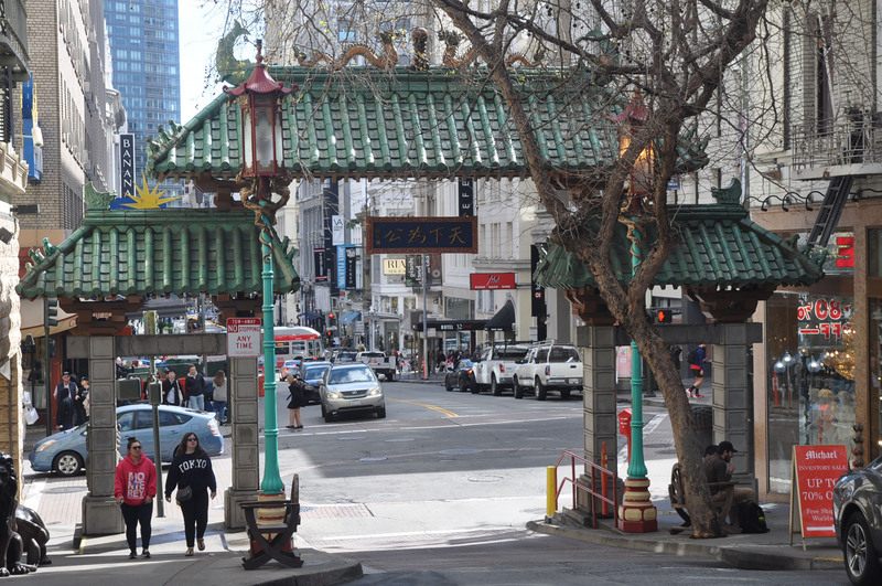 圖為美國舊金山中國城。(圖:中央社)