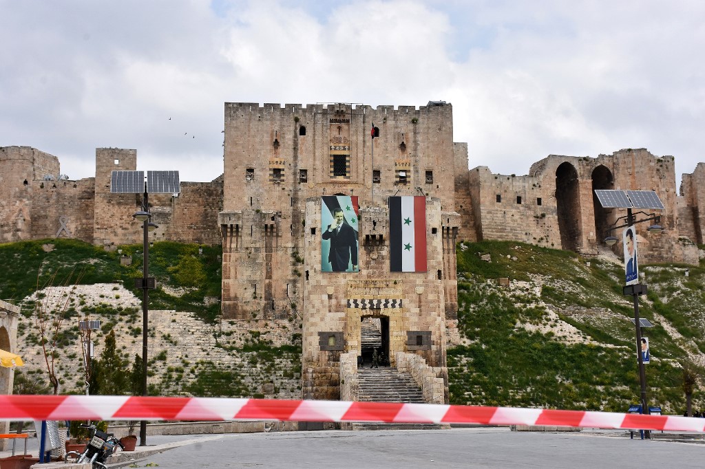 武漢肺炎確診增，敘利亞開始宵禁。 (AFP)