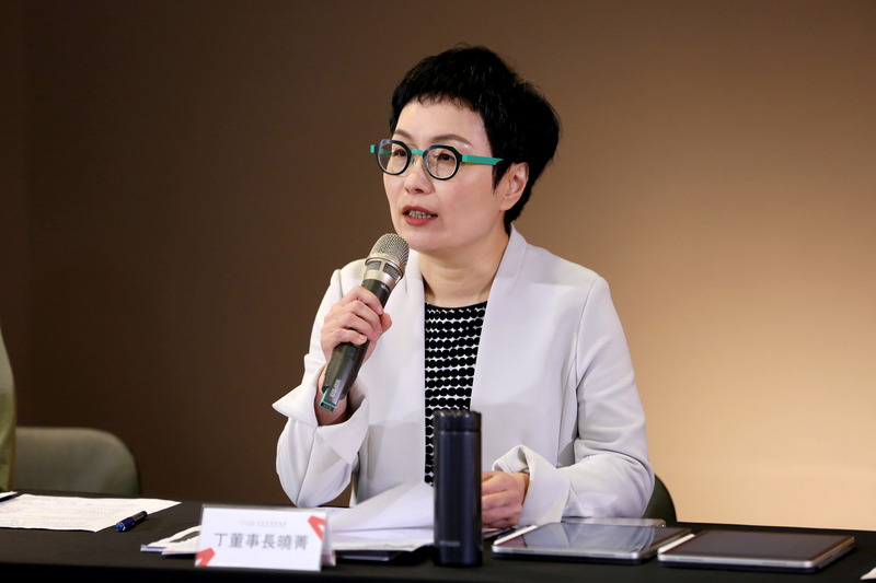 網傳CCC創作集將停止，丁曉菁：誤解。（文策院提供）