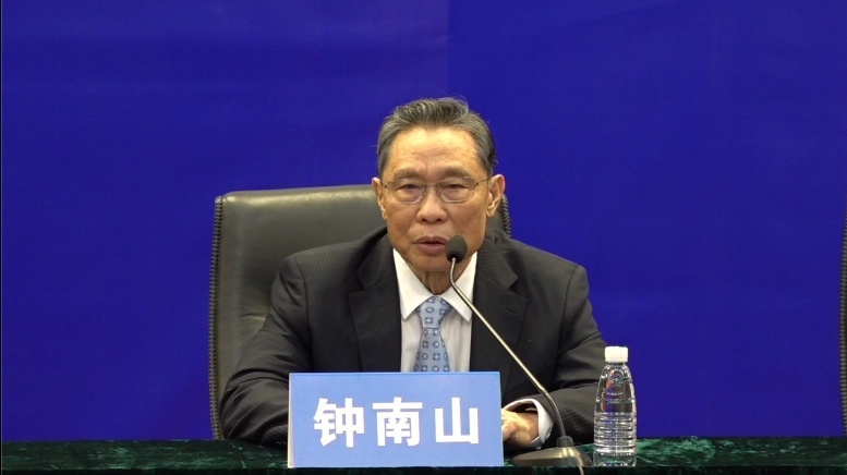 中國知名抗疫專家鍾南山接受中國大陸媒體採訪時說，相信隨著各個國家採取強有力的措施，疫情有望4月底轉折。(資料圖片/微博)