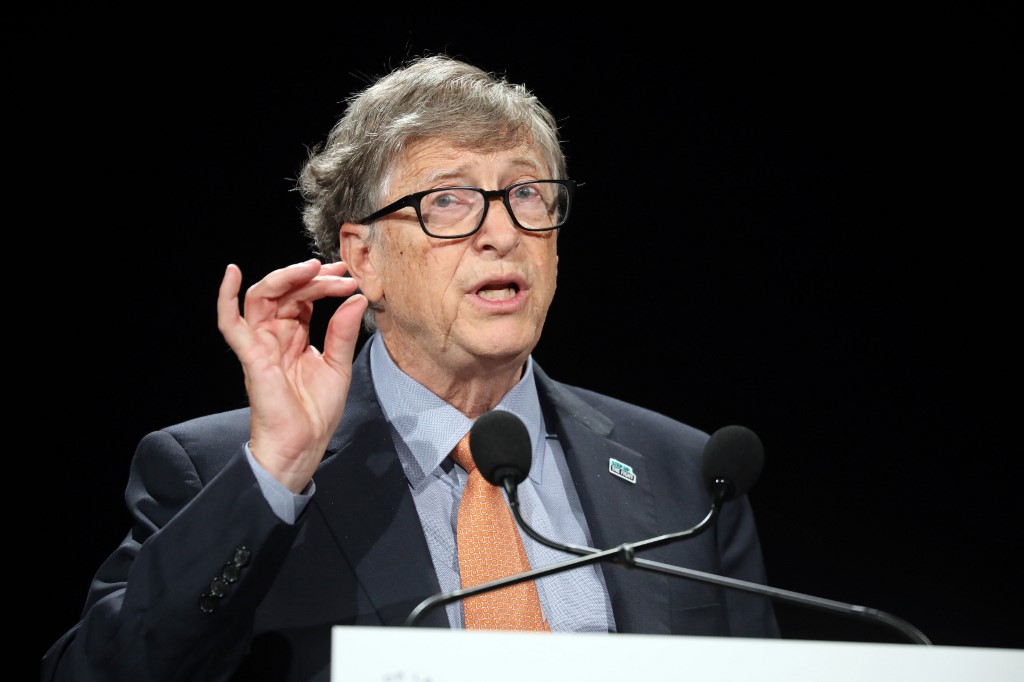 微軟共同創辦人比爾蓋茲(Bill Gates)。 (AFP)
