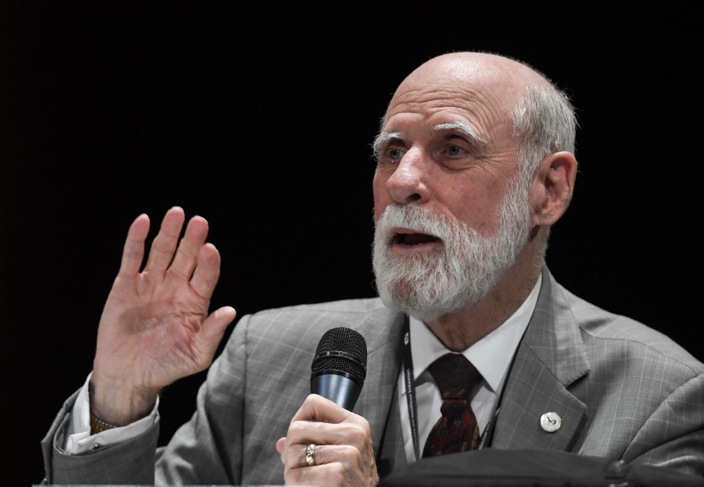 「網際網路之父」塞夫(Vint Cerf)。 (AFP)