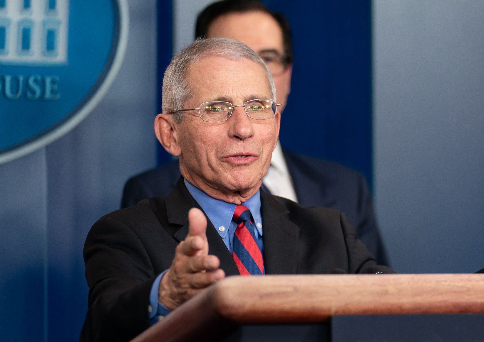 美國國家過敏與傳染病研究院(NIAID)主任佛奇(Anthony Fauci)。(圖:白宮)