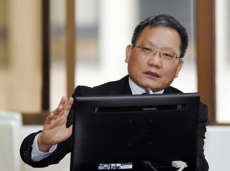財政部長蘇建榮。(圖:中央社檔案照片)