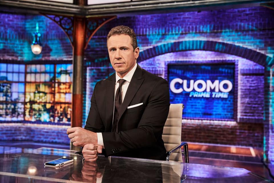 美國CNN主播克里斯．古莫(Chris Cuomo)。 (圖:取自臉書)