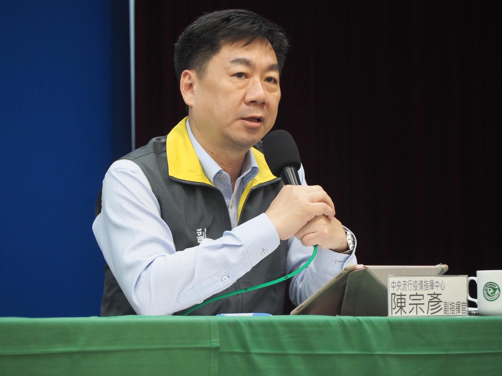 中央流行疫情指揮中心副指揮官陳宗彥。(資料照/蕭照平 攝)