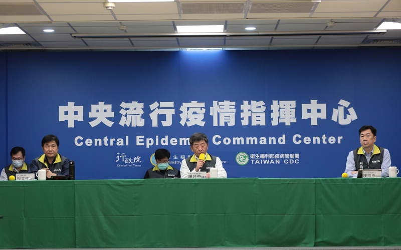 中央流行疫情指揮中心4日記者會。（中央流行疫情指揮中心提供）