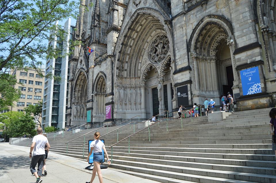 位於美國紐約市曼哈頓屬聖公會的聖約翰大教堂(Cathedral Church of St. John the Divine) (臉書)