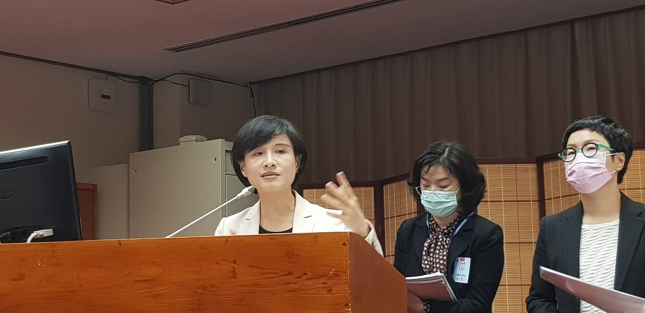 文化部長鄭麗君。 (江昭倫攝)