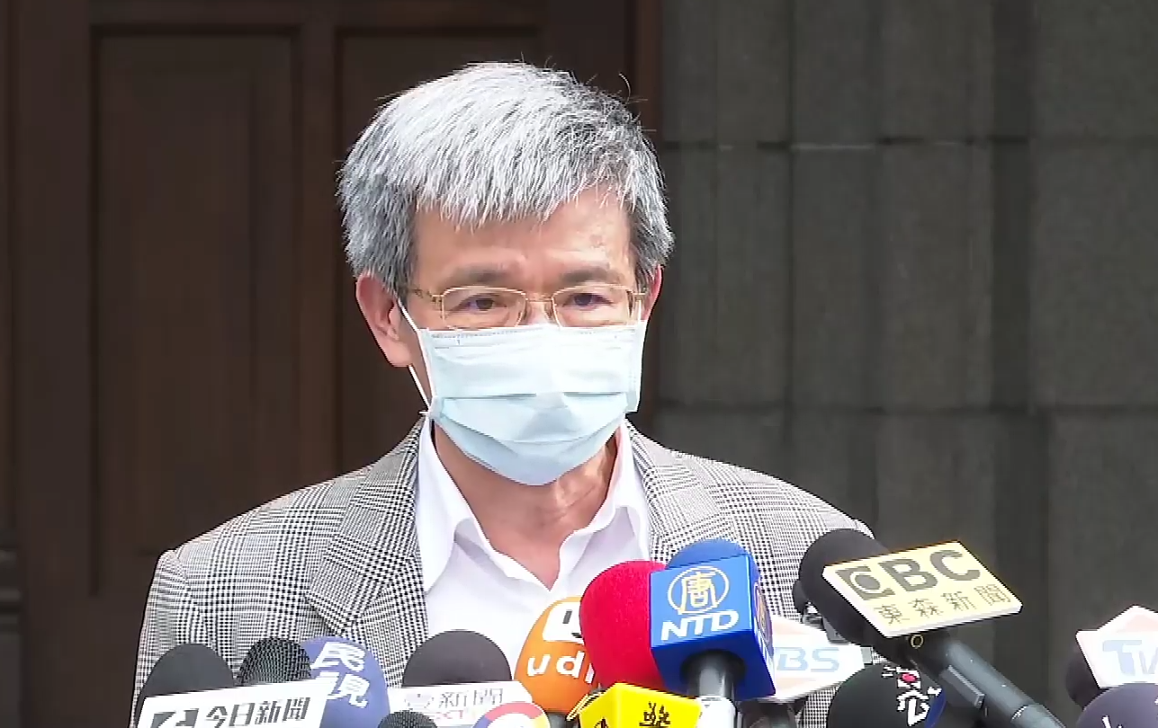 台灣師範大學校長吳正己表示，很遺憾師大出現第二個確診病例。(陳國維 攝)