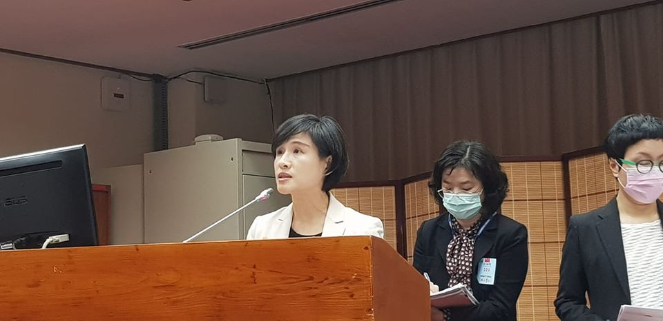 文化部長鄭麗君。(江昭倫 攝)