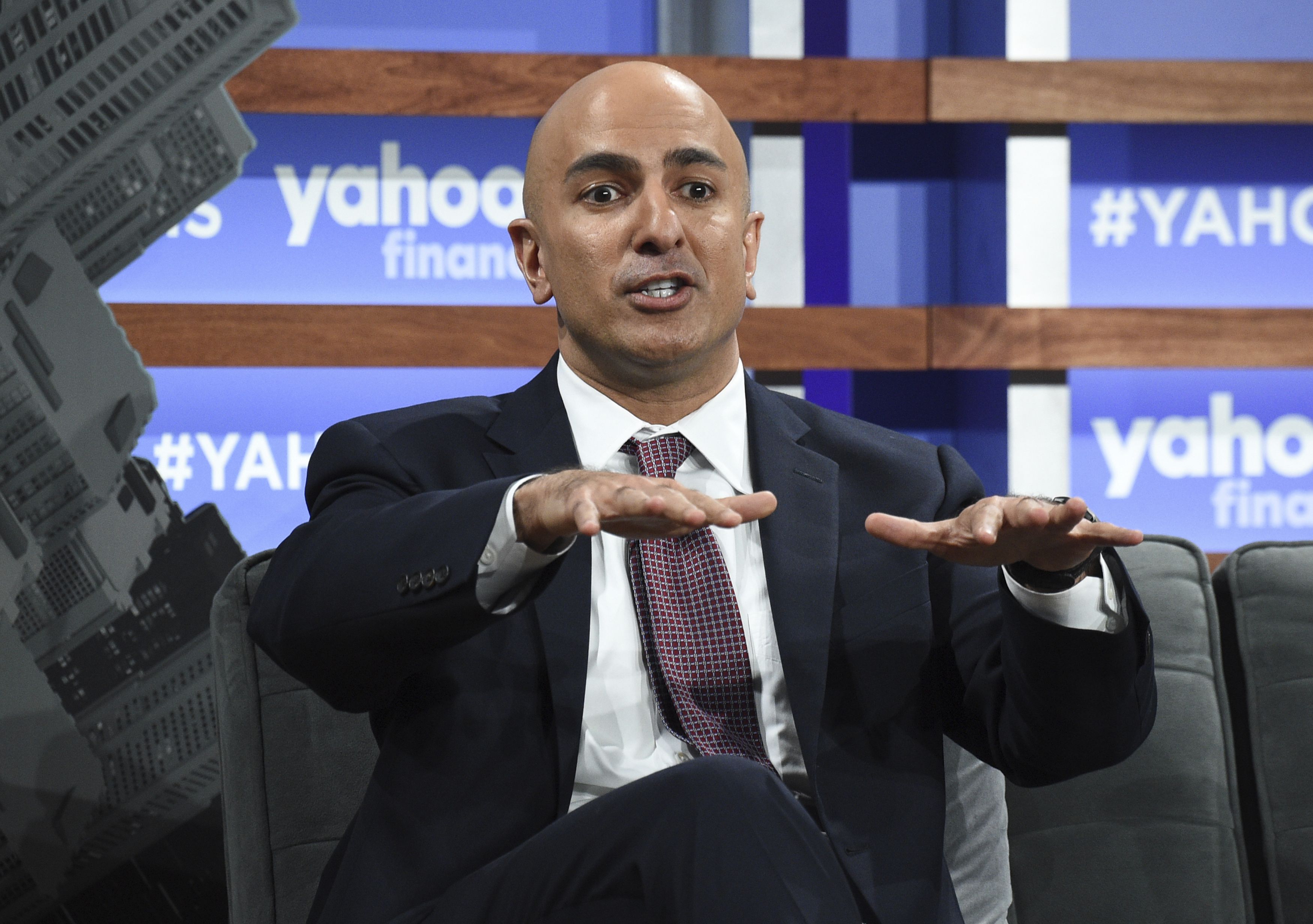 美國明尼阿波利斯聯邦準備銀行總裁卡西卡里(Neel Kashkari) (資料照片／美聯社/達志影像)