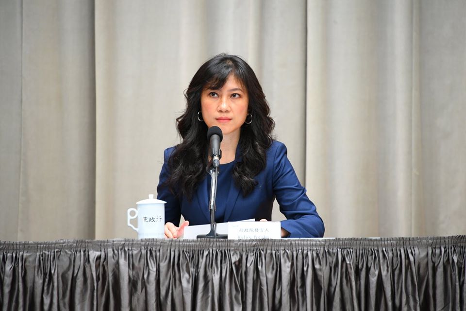行政院發言人Kolas Yotaka (谷辣斯．尤達卡)(行政院提供)
