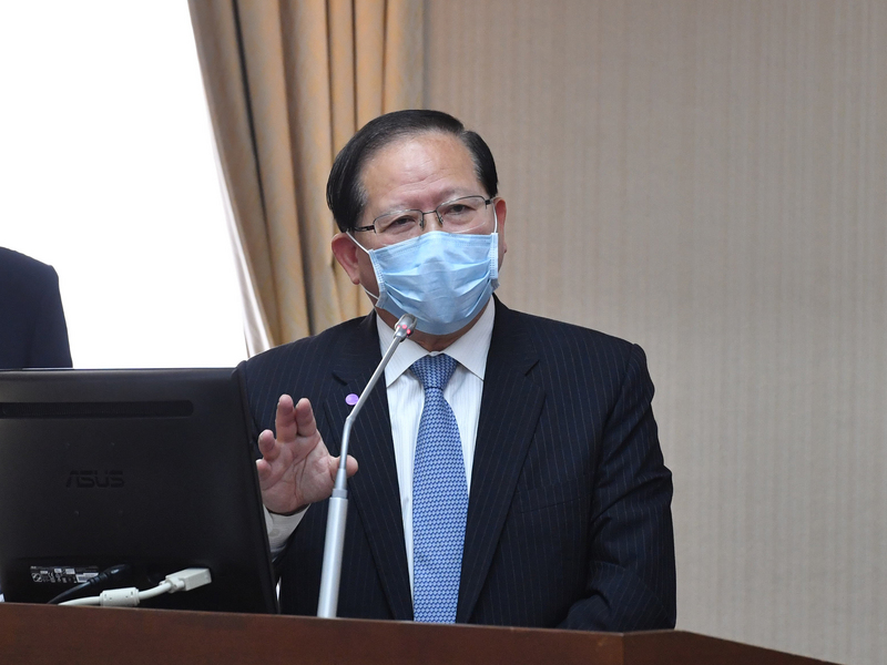 海巡署長陳國恩因為個人家庭因素請辭獲准，未來接任人選等將依規定辦理。(圖：中央社)