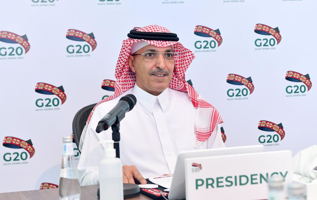 擔任G20輪值主席的沙烏地阿拉伯財政部長賈丹(Mohammed al-Jadaan)。(圖:G20臉書)