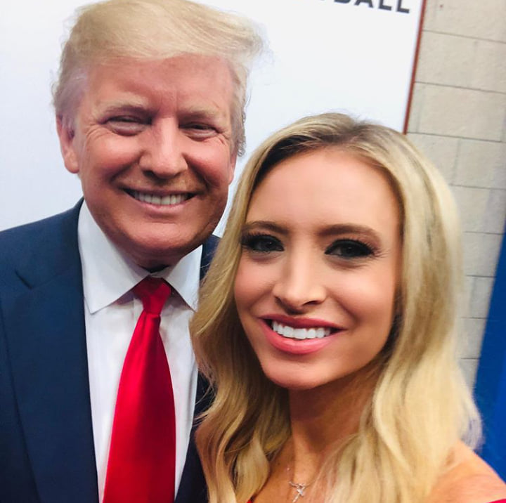 前福斯新聞(Fox News)主播麥肯阿尼(Kayleigh McEnany)，15日接下備受矚目的白宮新聞秘書一職。(臉書)