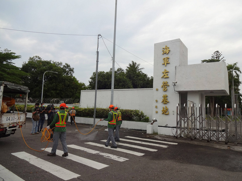 圖為海軍左營基地。(圖:中央社檔案照片)