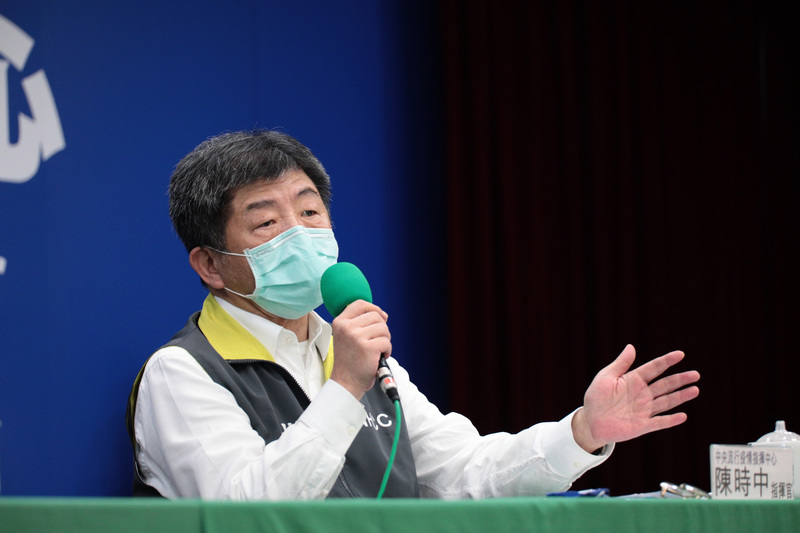 染疫無症狀者引社區恐慌 陳時中：本土疫情相對安全。（中央流行疫情指揮中心提供）
