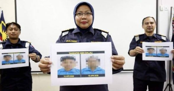 馬來西亞海事執行署(Malaysian Maritime Enforcement Agency)副署長蘭利(Zulinda Ramly)(圖中／取自推特 )