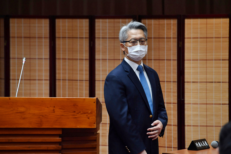 立法院教育及文化委員會23日邀請中央研究院院長廖俊智（圖）列席，就「增加P3研究室相關研究人員之編制，並訂定長期性實驗人才養成方案」進行專題報告，並備質詢。(圖：中央社)