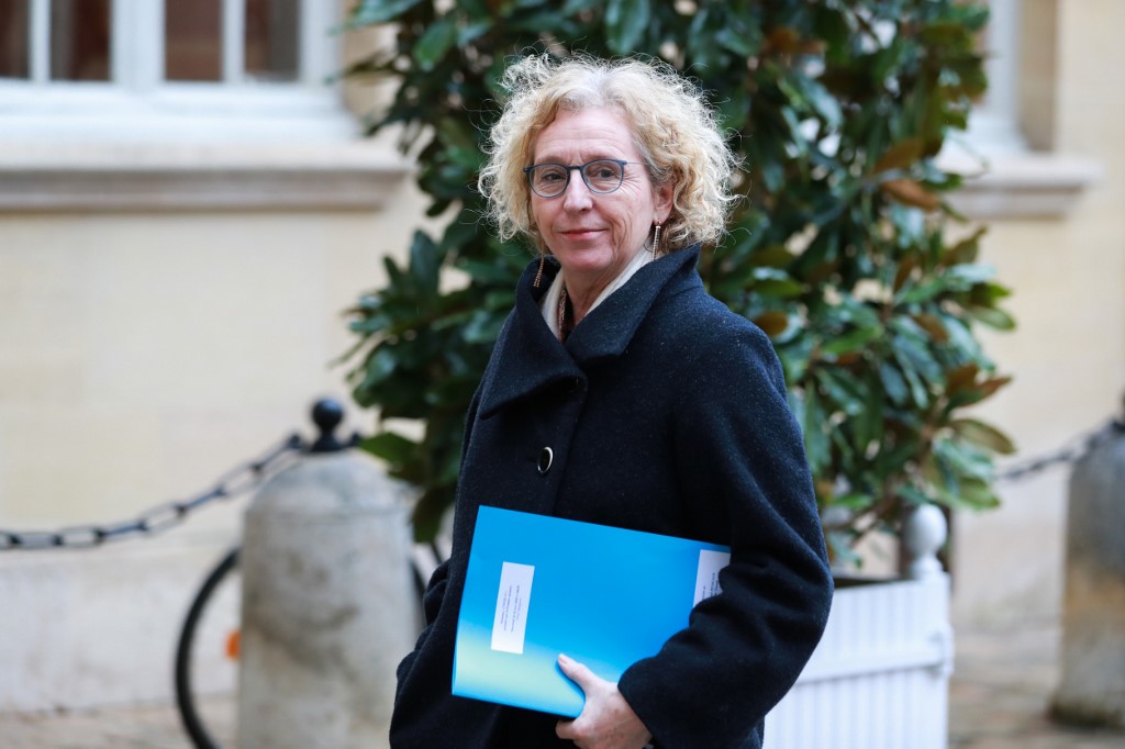 法國勞動部長裴尼柯(Muriel Penicaud) (AFP)