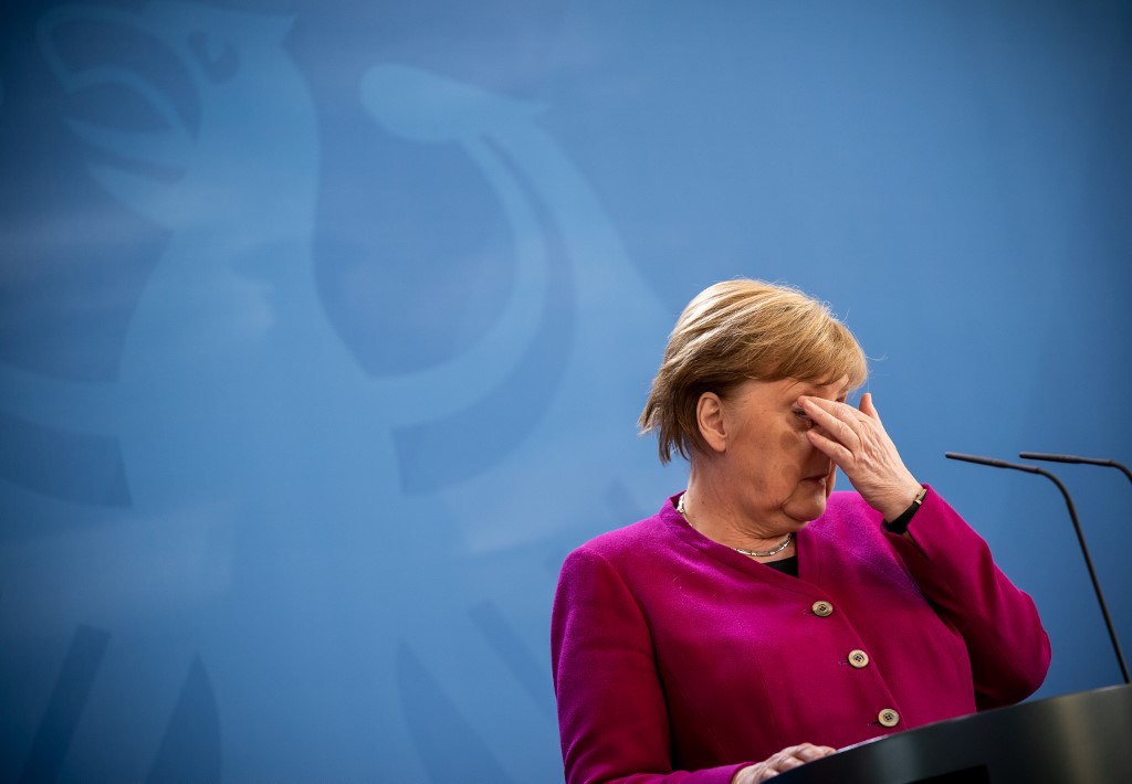 德國總理梅克爾(Angela Merkel)。 (AFP)
