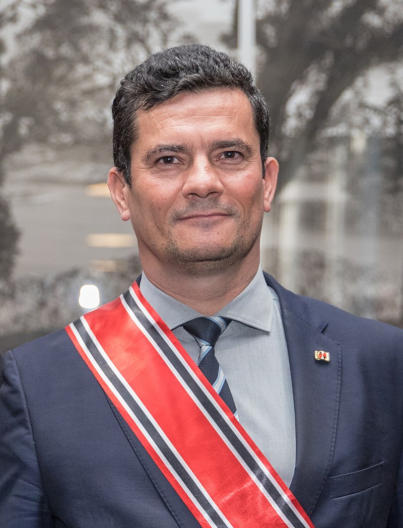 巴西公共安全暨司法部長莫羅(Sergio Moro)24日宣布辭職(圖取自維基)