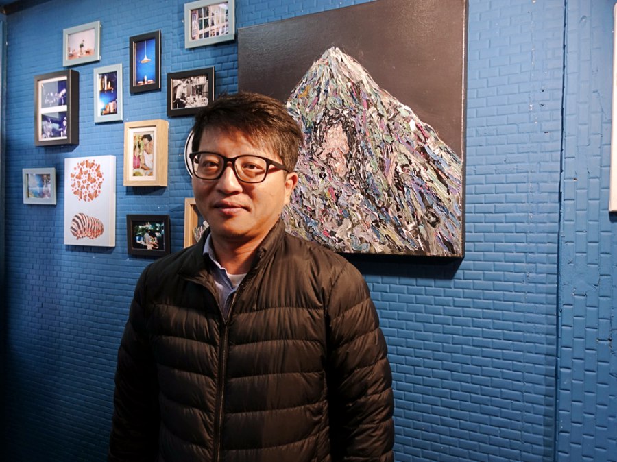 吳瑟致以過來人經驗分享，建議赴陸任教前應該做好功課。（海基會提供）