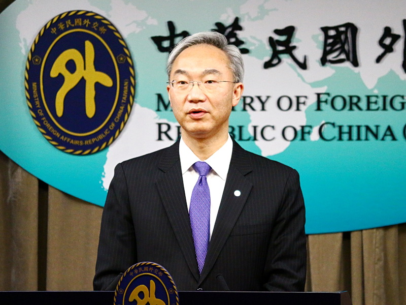 外交部北美司司長姚金祥表示，美國衛生部長阿札爾特別強調將努力協助台灣參與世衛大會 (央廣記者王照坤 攝)