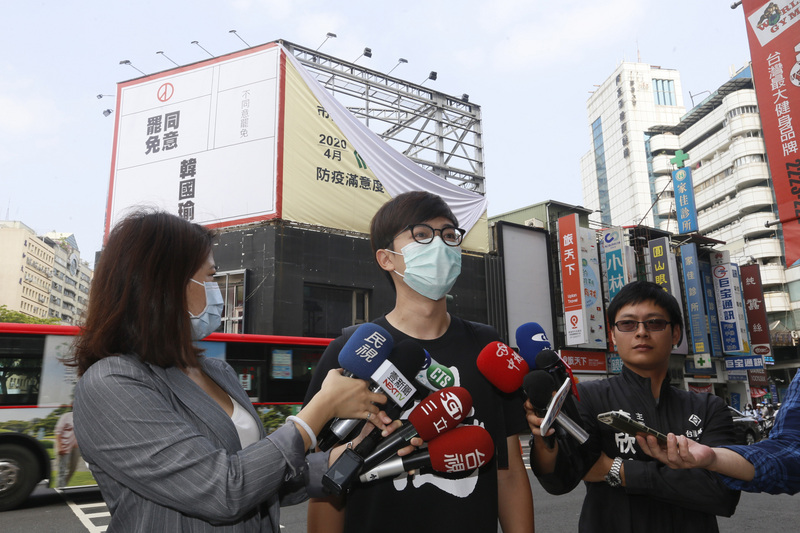台灣基進新聞部主任張博洋。(資料照／中央社)