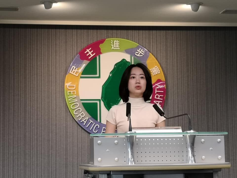 民進黨總統參選人賴清德競辦發言人戴瑋姍（資料照片/ 劉玉秋攝）