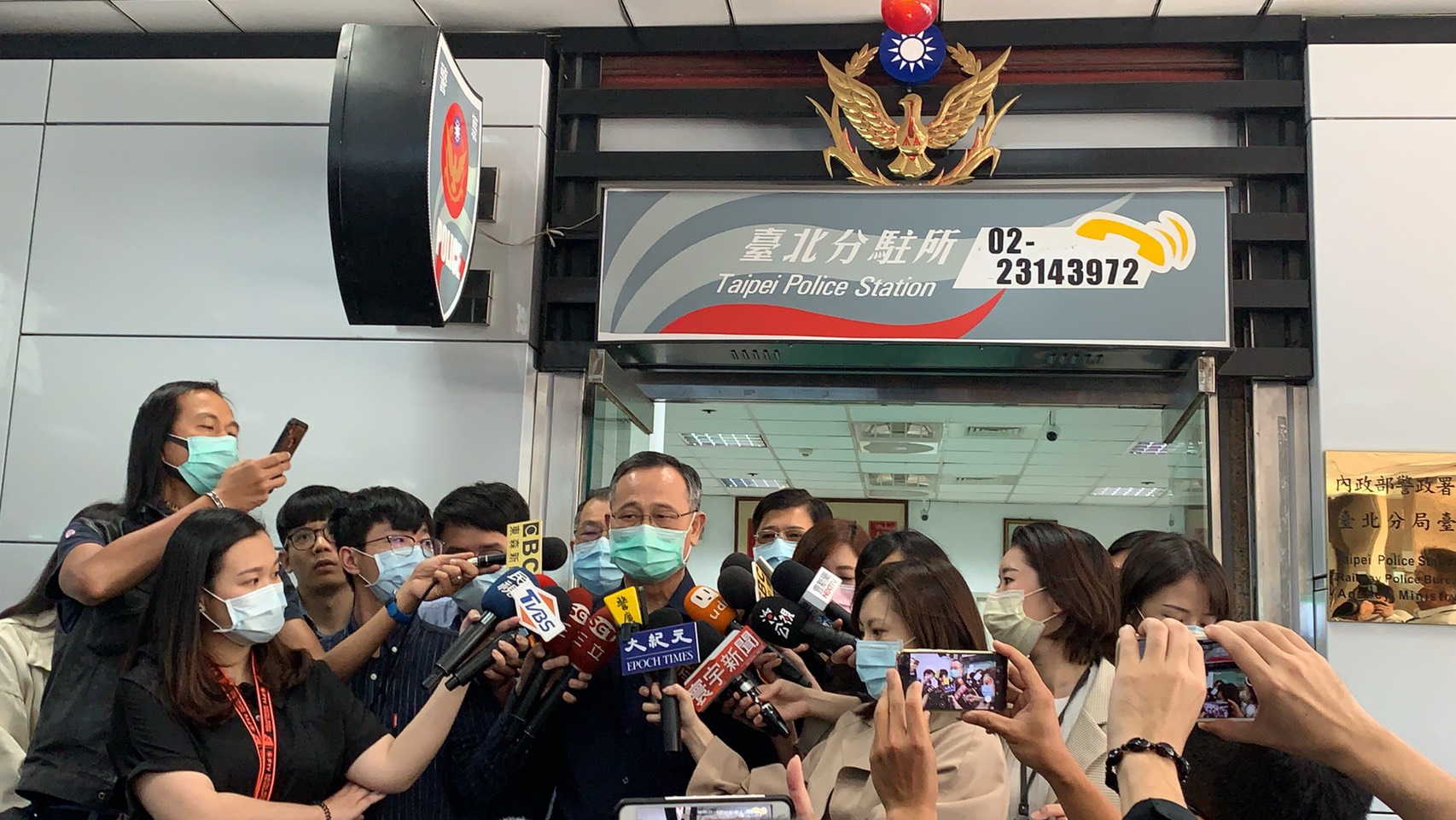 陳家欽表示，將修正刑法，訂保護員警專款，嚴厲制裁殺警、襲警嫌犯。(鐵警局提供)