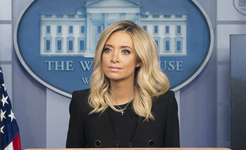 白宮發言人麥肯阿尼(Kayleigh McEnany)。 (圖:白宮)