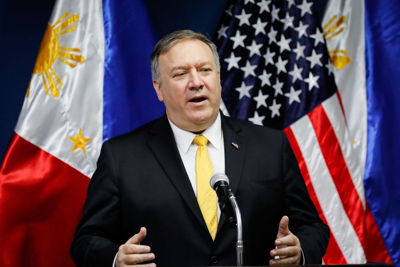 美國國務卿蓬佩奧(Mike Pompeo)今天與波羅的海三國的外交部長發布一份聯合聲明，共同反對俄羅斯改寫歷史的企圖。(圖/推特)