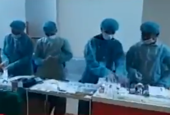 印度海得拉巴一家醫療與生物醫藥設備的公司7日宣布，已針對武漢肺炎開發出本土快篩試劑檢組。(圖擷自推特)