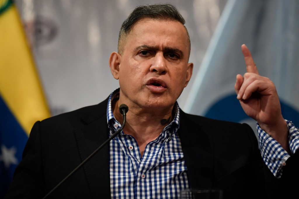 委內瑞拉檢察總長沙柏(Tarek William Saab)。(AFP)