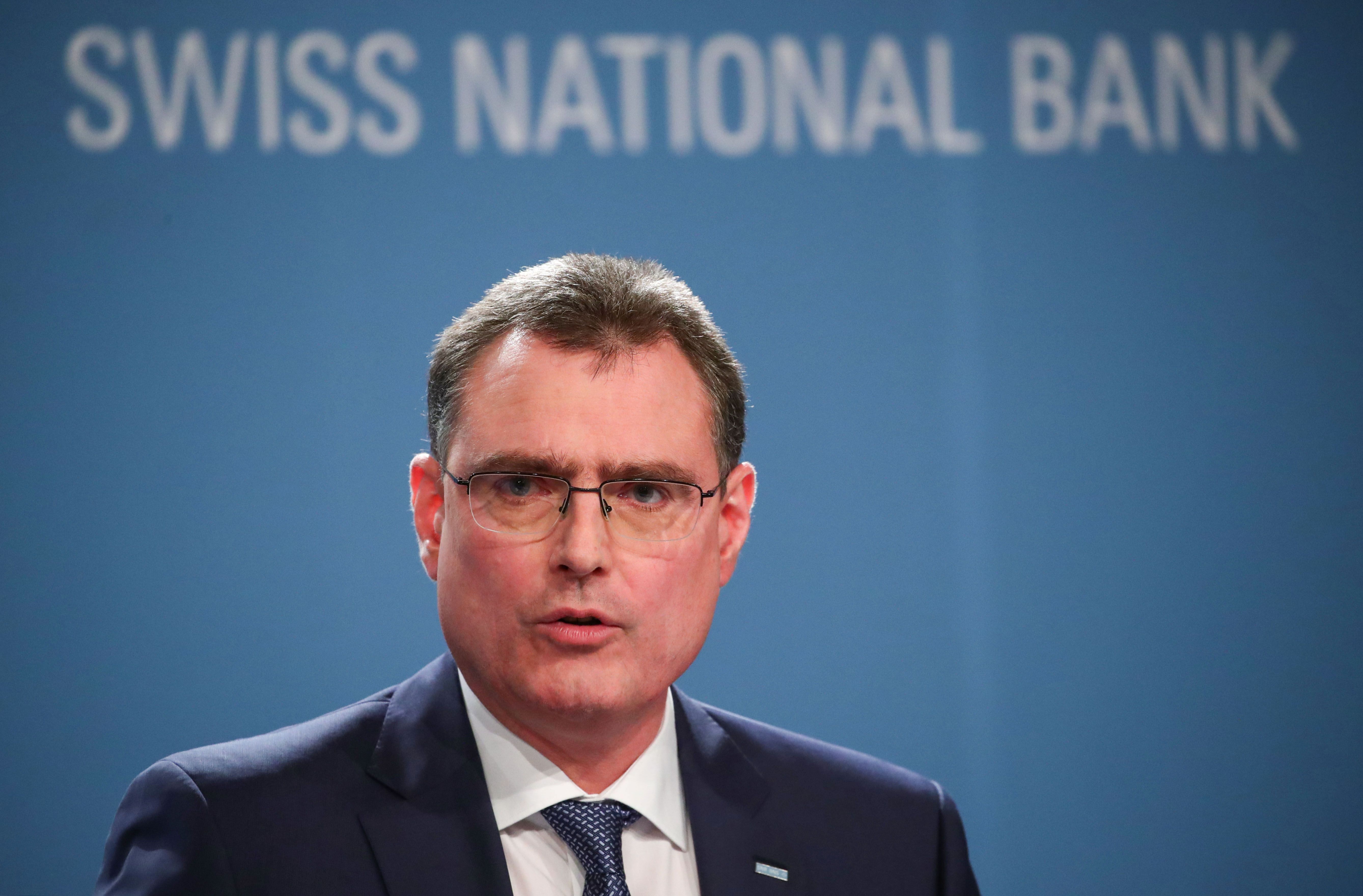 瑞士中央銀行(Swiss National Bank)總裁喬丹(Thomas Jordan)(路透社/達志影像)