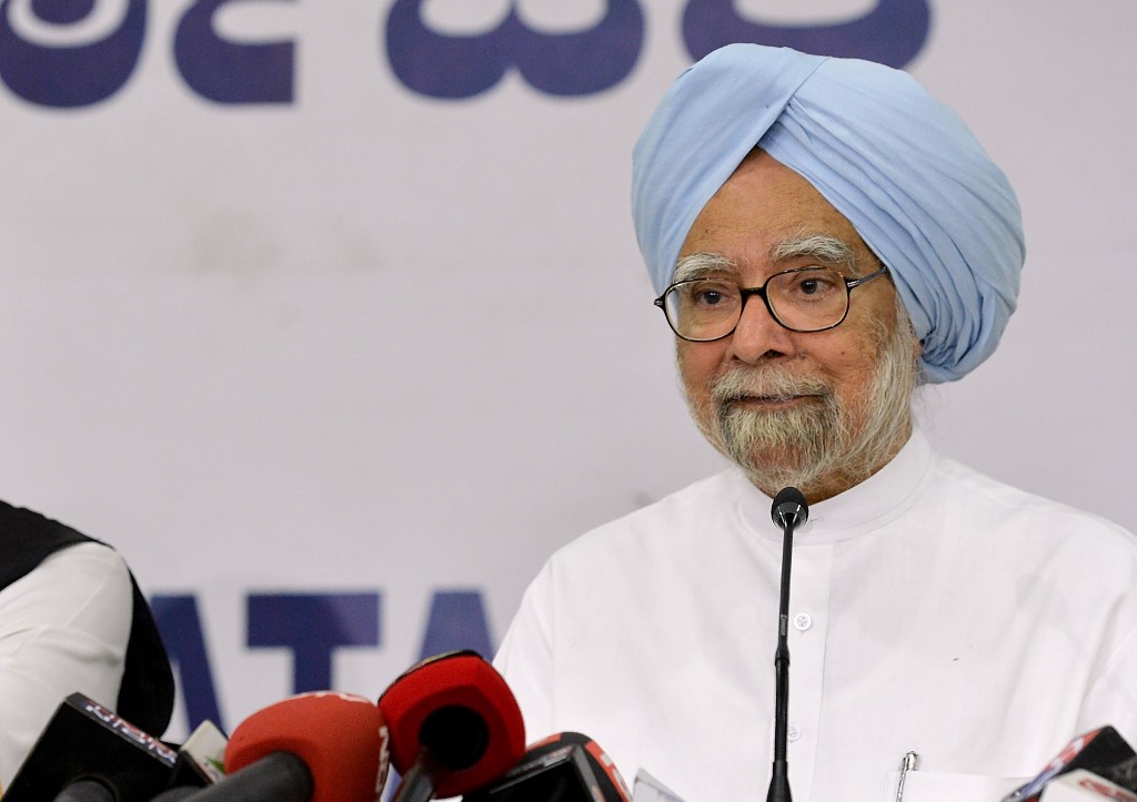 印度前總理曼莫漢(Manmohan Singh) (資料照/AFP)