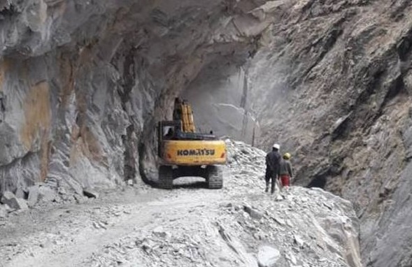 印度興建一條從北阿坎德省通往喜馬拉雅山區里普列克山口的道路，引起鄰國尼泊爾的不快。(圖取自推特)