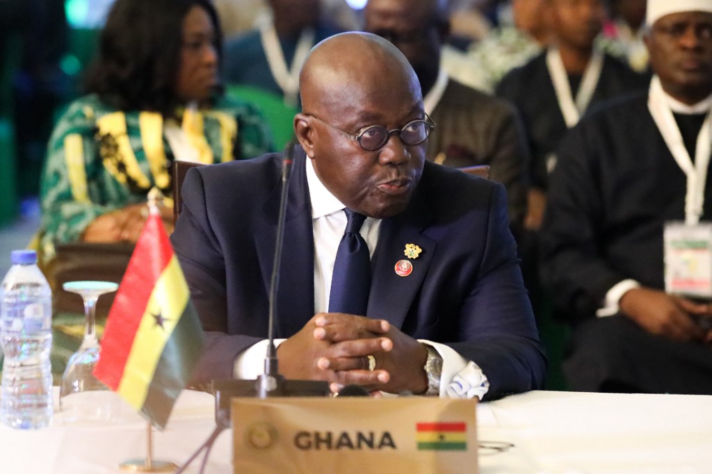 迦納總統阿庫佛艾杜(Nana Akufo-Addo) (AFP)