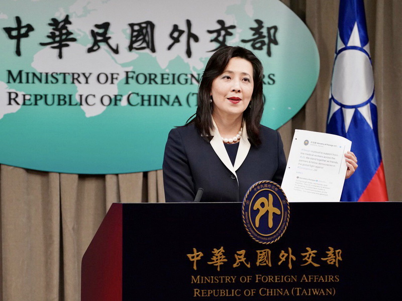 外交部發言人歐江安 (外交部提供)
