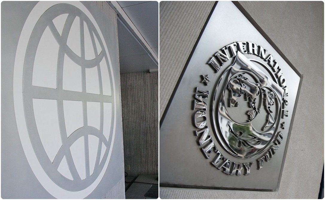 國際貨幣基金(IMF)和世界銀行(World Bank) (合成圖)